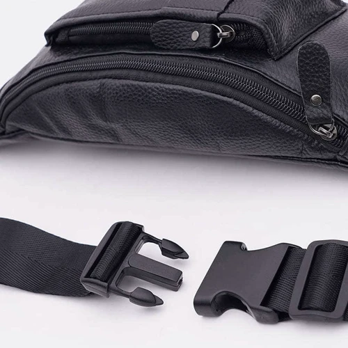 Мужская поясная сумка Keizer черная (K11114bl-black): Тип Сумки