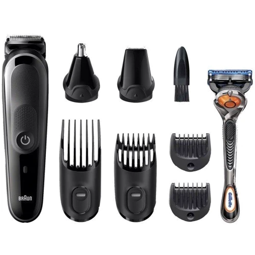 Машинка для стрижки (триммер) Braun MGK 5260: Зона применения Для головы, Для бровей, Для бороды, Для лица, Для усов