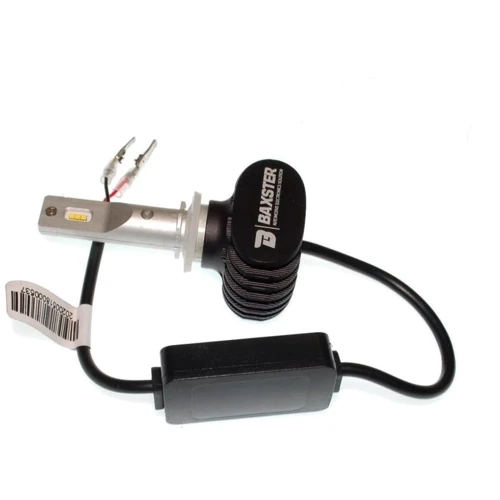 Лампы светодиодные Baxster S1 gen3 H27 5000K CAN+EMS (2 шт): Головной свет Противотуманная, Ближний свет