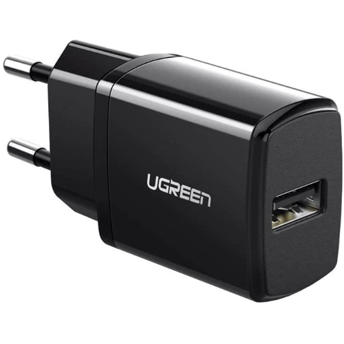 Зарядное устройство Ugreen Wall Charger ED011 2.1A Black (50459): Кабель в комплекте отсутствует