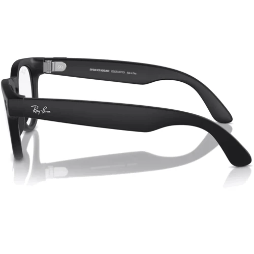 Смарт-окуляри Ray-Ban Meta Headliner Matte Black Frame/Clear-Grey Transitions Lenses size M (RW4009 601SM3 50-23) фото 13
