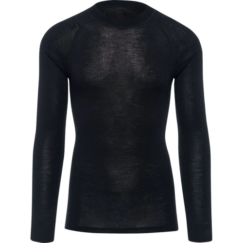 Термолонгслив Thermowave Merino Warm 12WARM411-990 56 (XL) чорний