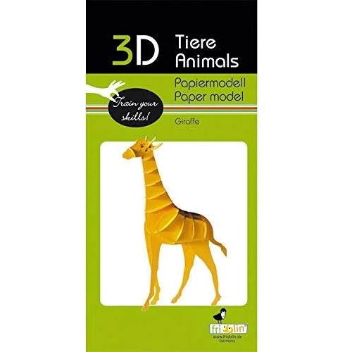 Жираф Giraffe Fridolin 3D модель: Вид Флора і фауна