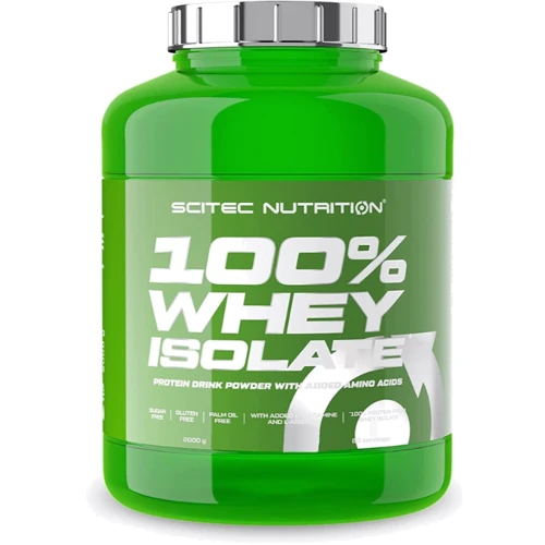 Протеин Scitec Nutrition Whey Isolate 2000 g / 80 servings / strawberry white chocolate