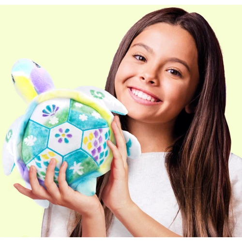 Набор для творчества Canal Toys DIY Airbrush Plush Nature Черепаха зеленая (OFG280)