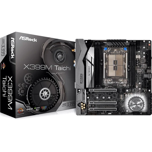 ASROCK X399M TAICHI: Оперативная память 4 x DDR4 3600 (OC), до 64 ГБ