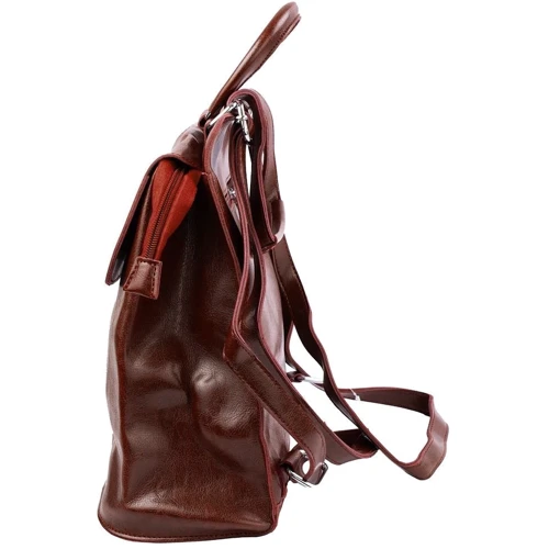 Жіночий рюкзак Valiria Fashion бордовий (4DETBI9945-10): Тип ручки Плечовий ремінь, Коротка ручка