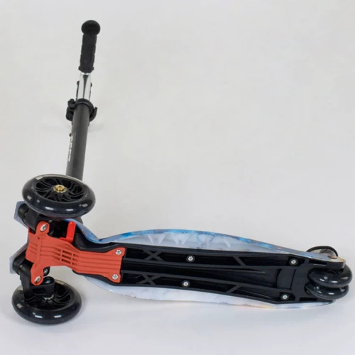 Дитячий самокат Best Scooter Maxi A 25536/779-1334 Чорний із синім: Тип коліс литые