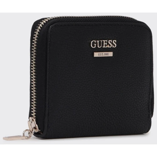 Жіночий гаманець Guess Michy Slg Small Zip Around чорний (SWVG7584370-BLA): Стать жіночий
