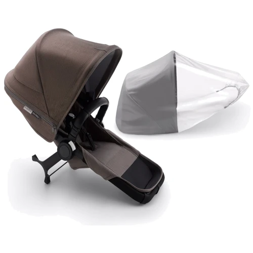 Додатковий прогулянковий блок Bugaboo Donkey 3 Complete Mineral Black-Taupe бежевий