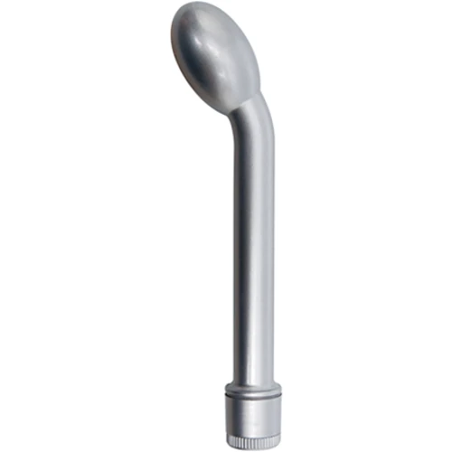 Вибратор для точки G Eve After Dark G-Spot Vibe, 17,7х3,5 см, серебристый