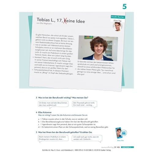 Schritte international Neu 5: Kursbuch und Arbeitsbuch mit Audio-CD фото 6