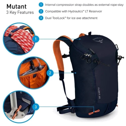 Рюкзак Osprey Mutant 22 Blue Fire - O/S (009.1770): Производитель Osprey