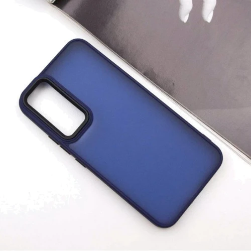 Чохол для телефона Epik TPU+PC Lyon Frosted Case Navy Blue для Samsung Galaxy S24+: Сумісність Samsung Galaxy S24+