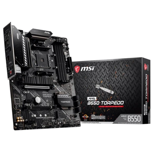 MSI MAG B550 TORPEDO: Оперативна пам'ять 4xDDR4 4866 МГц, до 128 ГБ