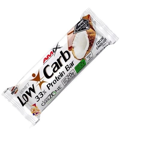 

Протеиновый батончик Amix Nutrition Low Carb 33% Protein Bar 60 g Chocolate-coconut