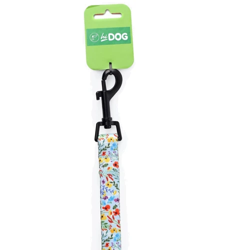Поводок Hidog Flowers blue 1.6см/152см (121\1018): Производитель HiDog