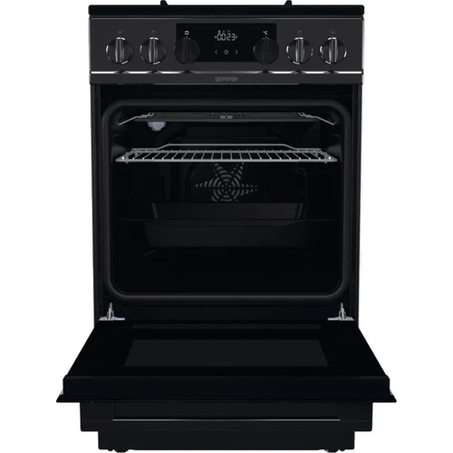 Плита комбинированная Gorenje KS535B: Управление механическое, сенсорное