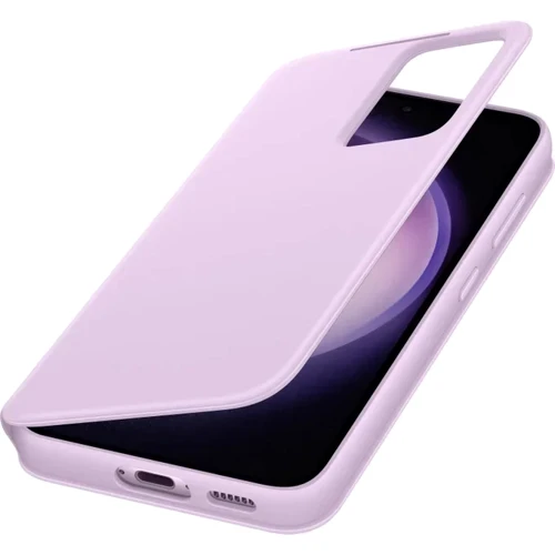 Чохол для телефона Samsung Smart View Wallet Case Lilac (EF-ZS911CVEGRU) для Samsung S911 Galaxy S23: Матеріал поликарбонат и полиуретан