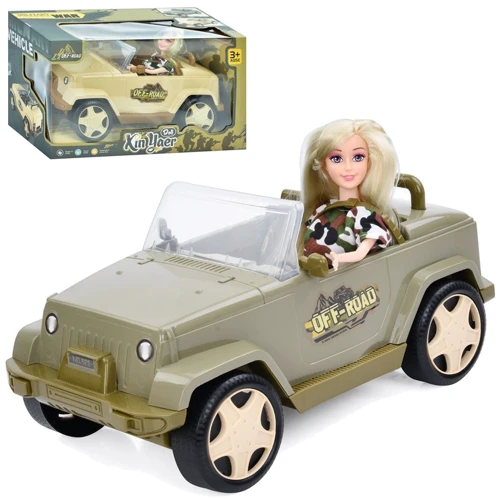 Лялька з машинкою Off-Road Xin Yaer 2 види (925-176-177): Вік от 3 лет