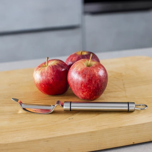 Овощечистка Kitchen Craft PRO 21 см (KCPROSP): Рукоятка Нержавеющая сталь