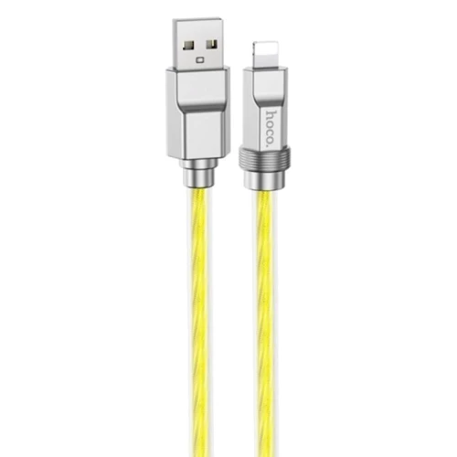 Кабель Hoco USB Cable to Lightning U113 Solid 2.4A 1m Gold