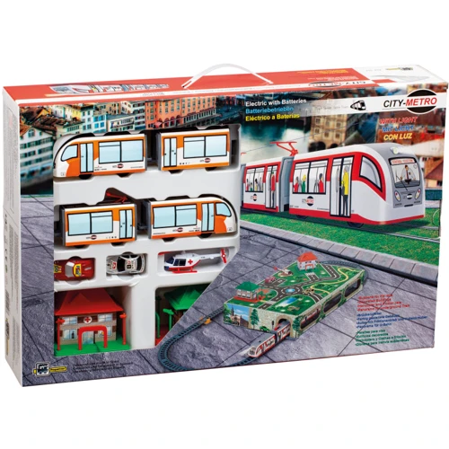 Детская железная дорога Dodo Pequetren City Metro пути длиною 3.1 м (107)