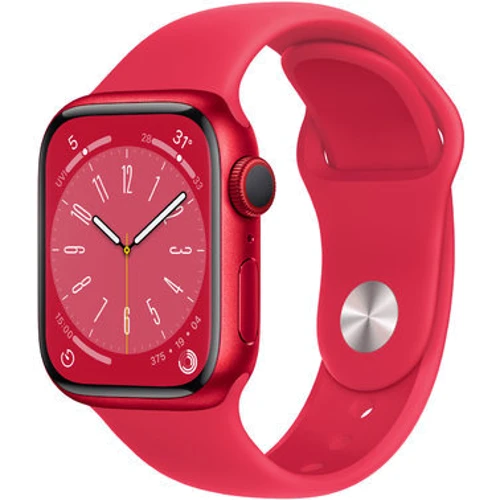 Apple Watch Series 8 41mm GPS+LTE (PRODUCT) RED Aluminum Case with (PRODUCT) RED Sport Band Approved Витринный образец