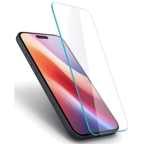 Захисне скло для iPhone Spigen Tempered Glass GLAS.tR SLIM HD (AGL06910) для iPhone 16 / 15: Колір прозрачный