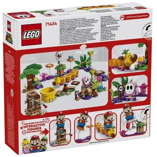 Конструктор LEGO Super Mario Набір для складання Soda Jungle 598 деталей (71434) фото 13