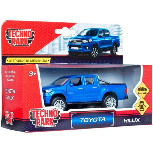 Автомодель - TOYOTA HILUX (синий, 1:32)