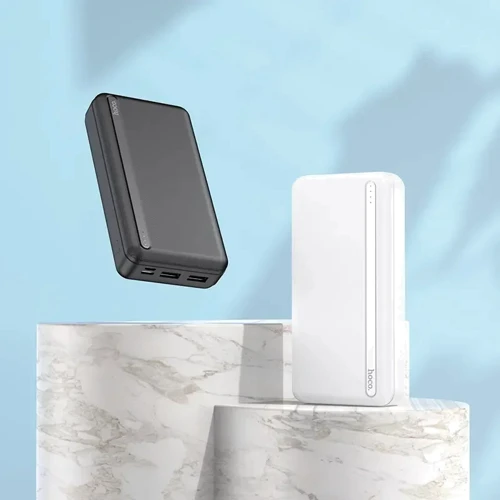 Внешний аккумулятор Hoco Power Bank 20000mAh J91A White: Особенности Индикатор заряда, Компактный размер