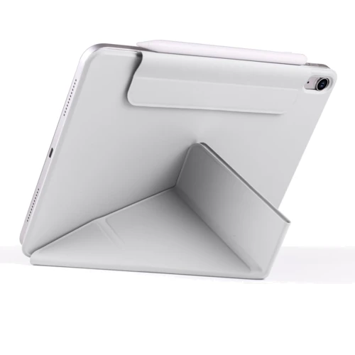 Аксессуар для iPad BeCover Ultra Slim Origami Magnetic with Pencil mount Gray for iPad Mini 7 2024 (712949): Особенности защита спереди, сзади и в углах, покрытие из микрофибры, Стильный дизайн, трансформируется в подставку, Удобно держать в руке, закрывается на магнитный клапан