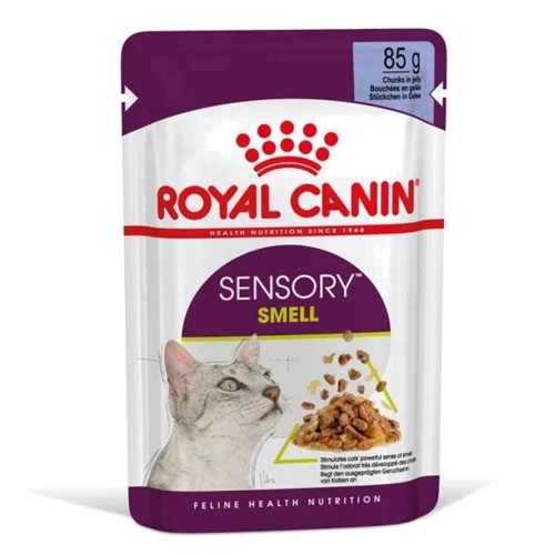 Влажный корм для котов Royal Canin Sensory Smell Jelly привередливых к аромату Кусочки в желе 85 г (1527001)