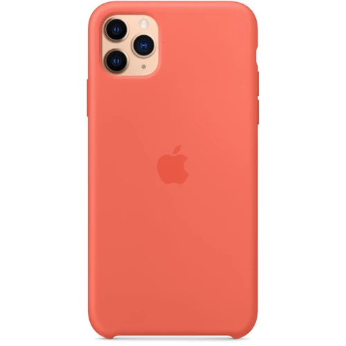 Чохол для iPhone Apple Silicone Case Clementine (Orange) (MX022) for iPhone 11 Pro Max: Тип чохла накладка на задню частину