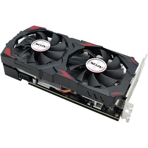 Видеокарта AFOX RX 570 8GB (AFRX570-8192D5H3-V3): Разрядность шины памяти, бит 256