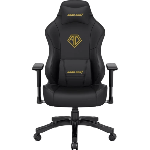 Кресло игровое Anda Seat Phantom 3 Black/Gold Size L (AD18Y-06-B-PV/C) фото 7