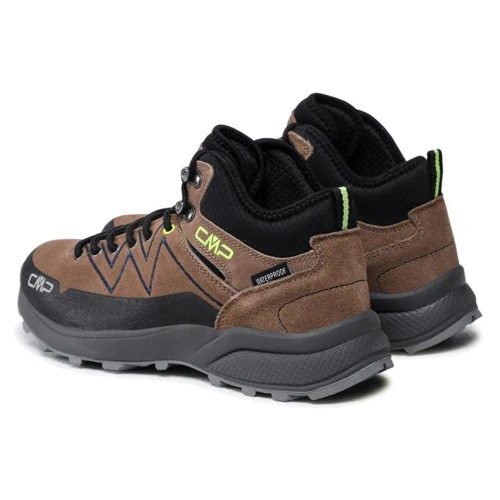 Ботинки CMP Kaleepso Mid Hiking Shoes WP (31Q4917-P773) 39 (40) коричневые натуральная замша зима фото 5