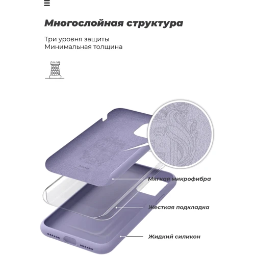 Чехол для телефонов ArmorStandart ICON Case Lilac for Samsung M515 Galaxy M51 (ARM57786) фото 6