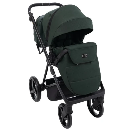 Универсальная коляска 2 в 1 Adamex Blanc Lux PS-136 (680704): Ширина шасси 57.5 см