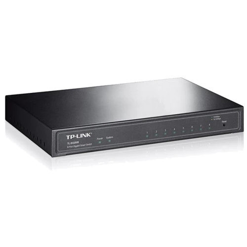Мережевий комутатор TP-Link TL-SG2008: Порти только Gigabit Ethernet (10/100/1000)