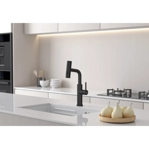 Смеситель для кухонной мойки Nett LB-35 Black