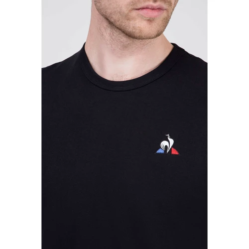 Футболка Le Coq Sportif ESS TEE SS N2 M 1921913-LCS 46 чорна: Сезон Лето