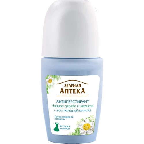Зеленая Аптека Антиперспирант чайное дерево и мелисса 50 ml