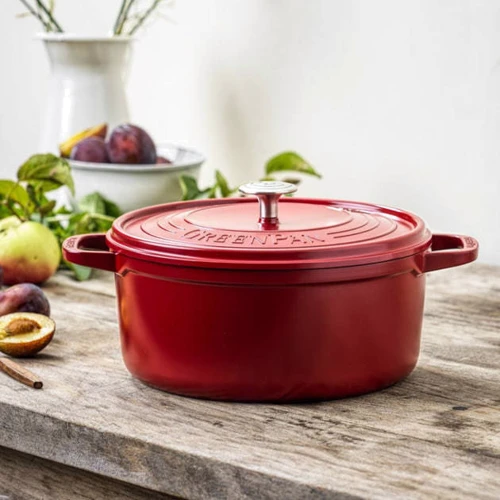 Кастрюля GreenPan Featherweights 22 см 3.3 л красная (CC005432-001): Материал корпуса Алюминий
