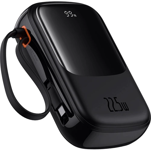 Внешний аккумулятор Baseus Power Bank 20000mAh Qpow Pro FC 22.5W Black (P10067103113-00): Количество USB 3