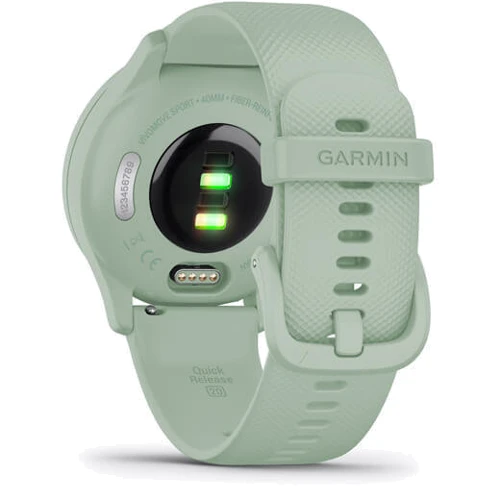 Смарт-годинник Garmin Vivomove Sport Cool Mint Case та Silicone Band з Silver Accents (010-02566-03): Сенсорний екран есть