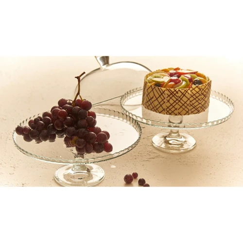 Блюдо Pasabahce Patisserie с крышкой 32 см на ножке (95200): Тип Блюдо на ножке