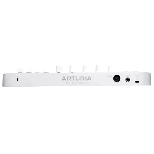 MIDI-клавиатура Arturia MiniLab 3 Alpine White Special Edition: Разъёмы и интерфейсы USB, MIDI in/out, 3.5 мм