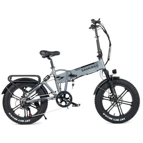 Электровелосипед SAMEBIKE XWXL09 (750 Вт, 10 А/ч, 48 В), колеса 20", серый